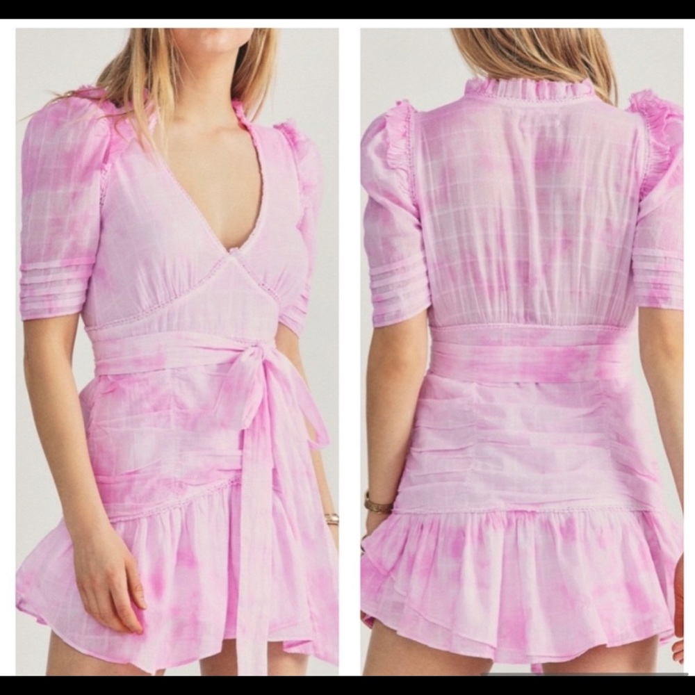 Loveshack Fancy Pink Dress